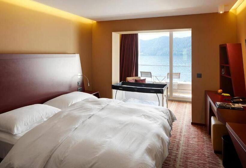 Superior room with lake view, Campus Hotel Hertenstein