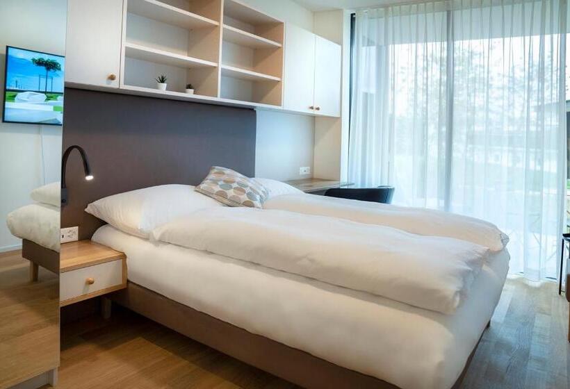 Апартаменты с 1 спальней, смежные, Campus Hotel Hertenstein