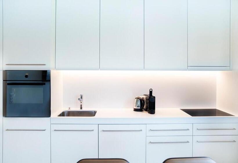 1ベッドルームアパートメントをつなぐ, Campus Hotel Hertenstein