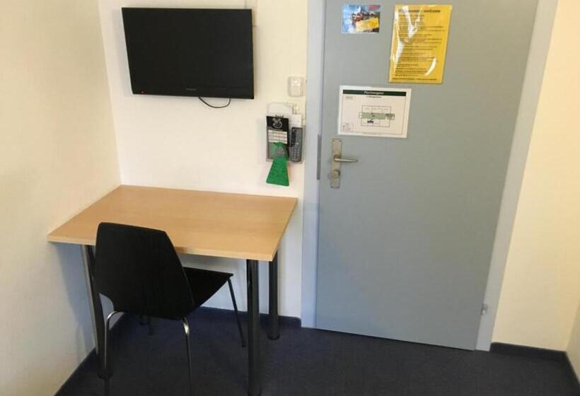 Chambre Standard Individuelle Salle de Bains Commune, Hirschen Backpacker Hotel & Pub