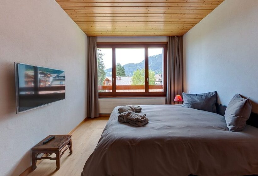 شاليه غرفة نوم واحدة, Alpe Fleurie Hôtel & Restaurant