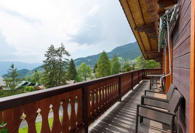 شاليه غرفة نوم واحدة, Alpe Fleurie Hôtel & Restaurant