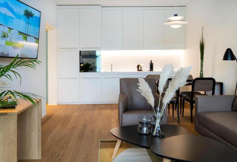 1ベッドルームアパートメントをつなぐ, Campus Hotel Hertenstein