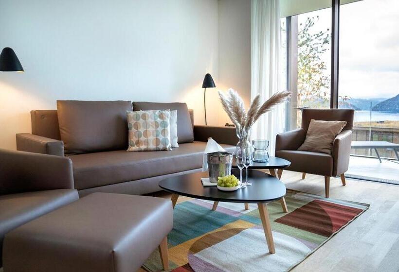 1ベッドルームアパートメントをつなぐ, Campus Hotel Hertenstein