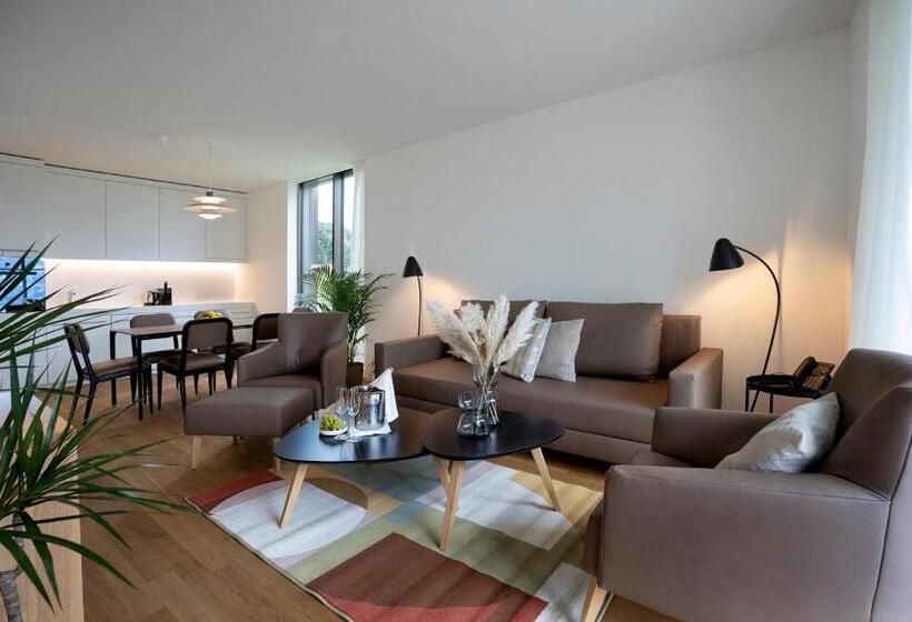 1ベッドルームアパートメントをつなぐ, Campus Hotel Hertenstein