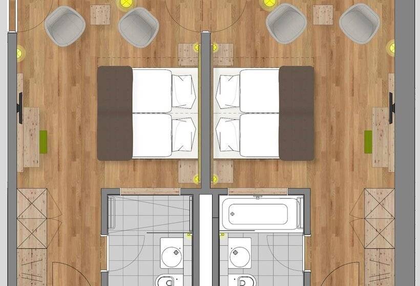 Familjerum, Garni Chesa Mulin