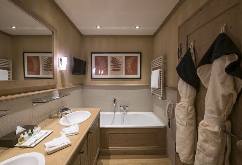 디럭스 룸 산전망, Gstaad Palace