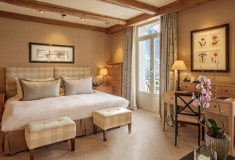 디럭스 룸 산전망, Gstaad Palace
