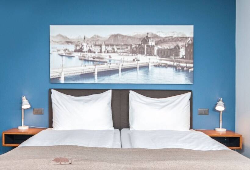 带观景的标准间, Seehotel Kastanienbaum