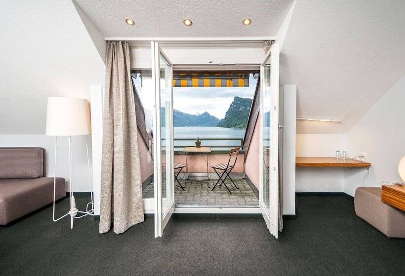 Полулюкс Вид на Озеро, Seehotel Kastanienbaum