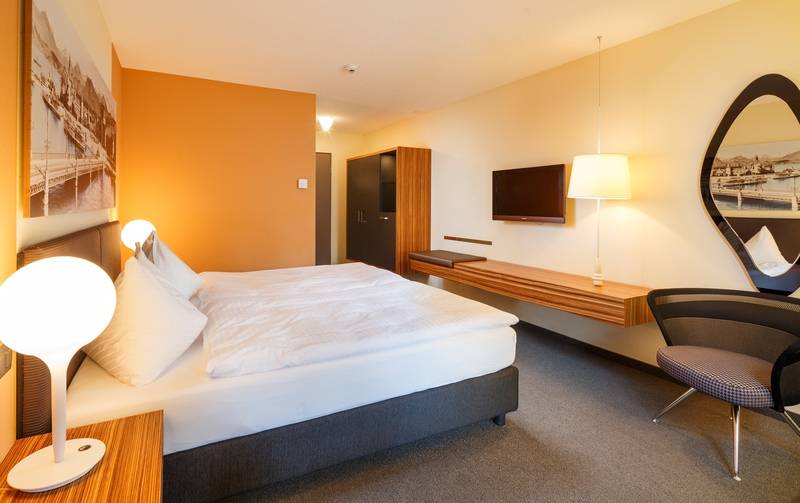 标准间带湖景, Seehotel Kastanienbaum