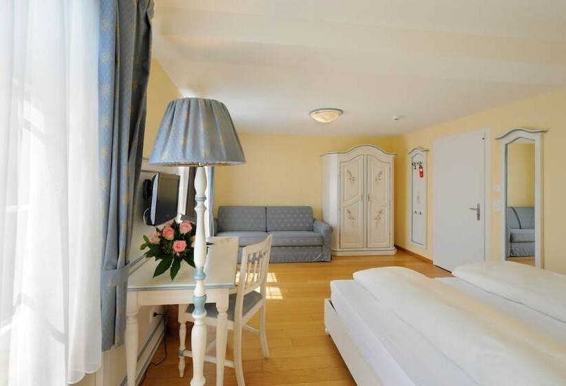 اتاق استاندارد با چشم‌انداز دریاچه, Seehof Hotel Du Lac