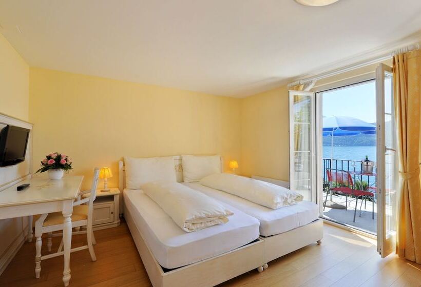 اتاق استاندارد با چشم‌انداز دریاچه, Seehof Hotel Du Lac