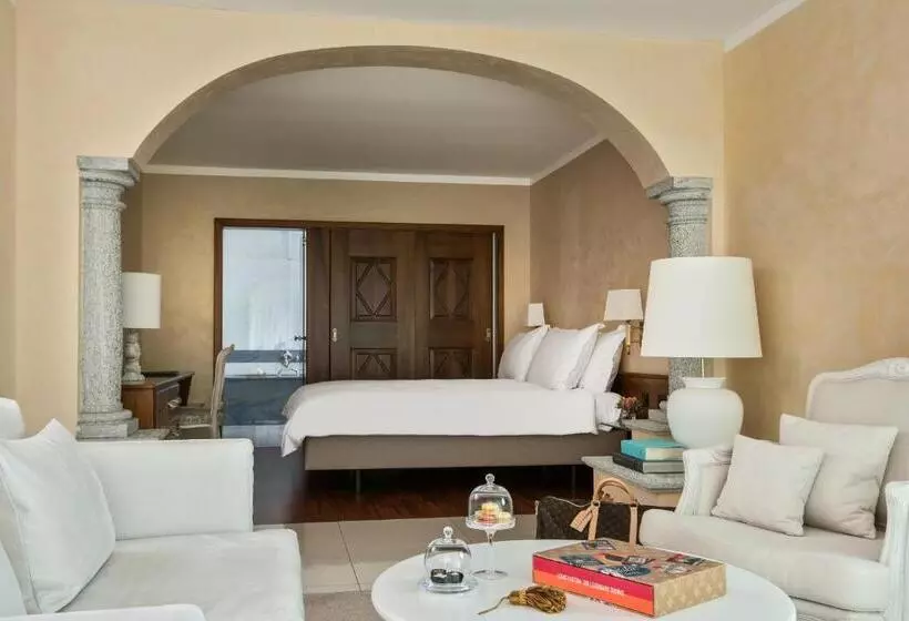 Suite with lake view, Villa Orselina Small Luxury