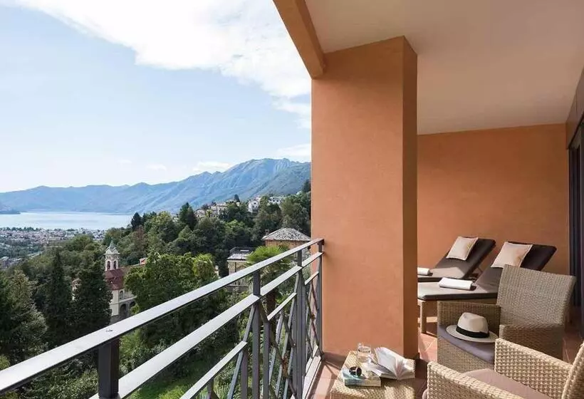 Suite with lake view, Villa Orselina Small Luxury