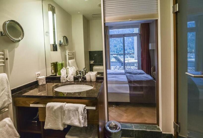 اتاق لوکس یک تخته, Waldhotel & Spa Davos   For Body & Soul