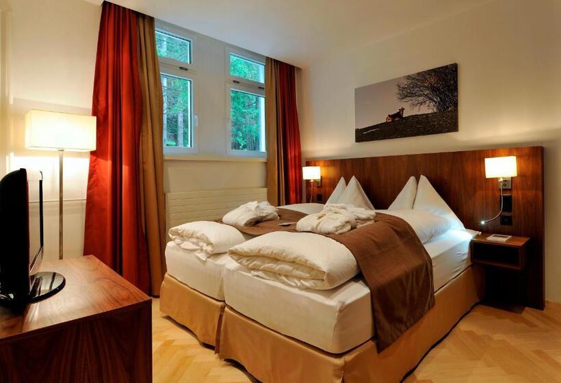 اتاق استاندارد با چشم‌انداز, Waldhotel & Spa Davos   For Body & Soul