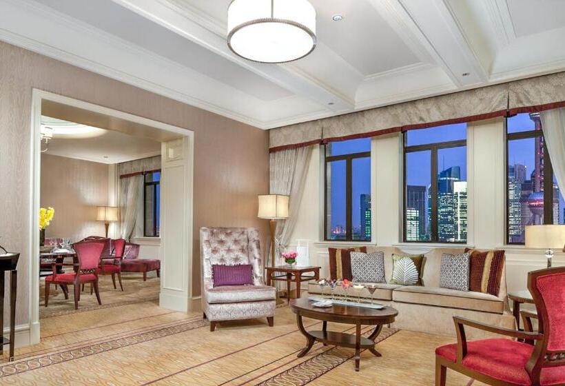 강 전망 스위트, Fairmont Peace Hotel On The Bund