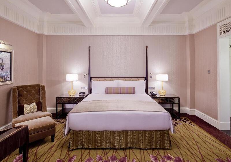 스탠다드 룸 킹사이즈 침대, Fairmont Peace Hotel On The Bund