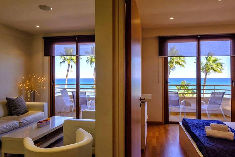 آپارتمان 2 خوابه با چشم‌انداز دریا, Les Palmiers Beach Boutique Hotel & Luxury Apartments