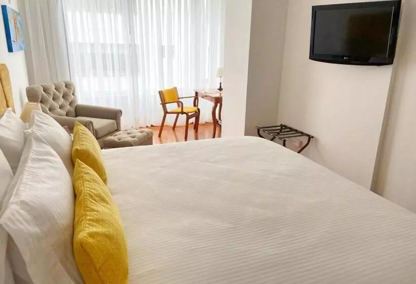 キングサイズベッドのスタンダードルーム, Pop Art Hotel Las Colinas Manizales