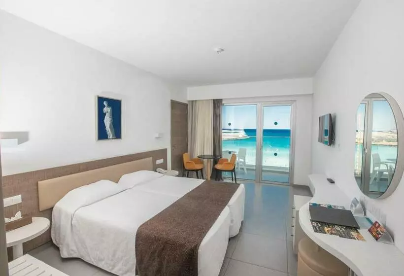 اتاق لوکس با چشم‌انداز دریا, Vassos Nissi Plage Hotel & Spa