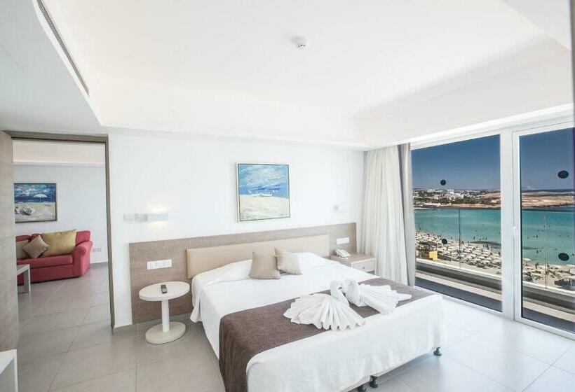 디럭스 스위트 바다 전망, Vassos Nissi Plage Hotel & Spa