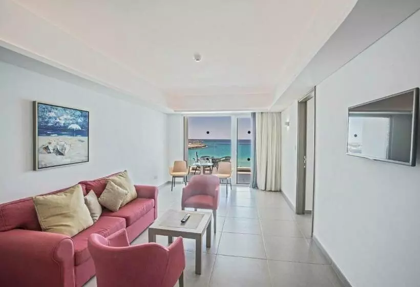 Deluxe Suite Sea View, Vassos Nissi Plage Hotel & Spa