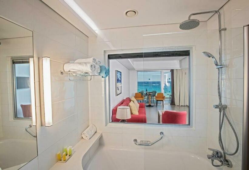 디럭스 스위트 바다 전망, Vassos Nissi Plage Hotel & Spa