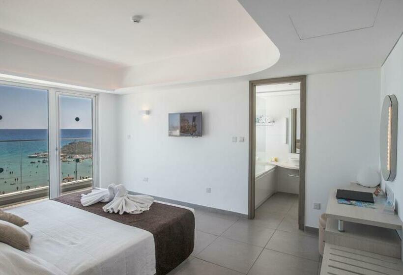 디럭스 스위트 바다 전망, Vassos Nissi Plage Hotel & Spa