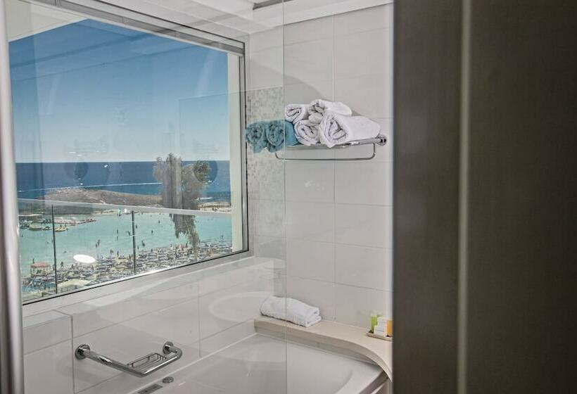 디럭스 스위트 바다 전망, Vassos Nissi Plage Hotel & Spa