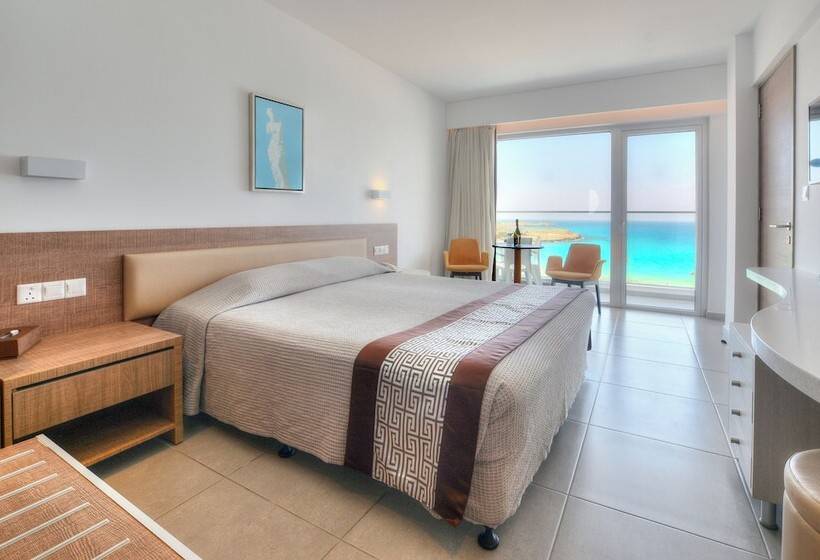 디럭스 룸 바다 전망, Vassos Nissi Plage Hotel & Spa