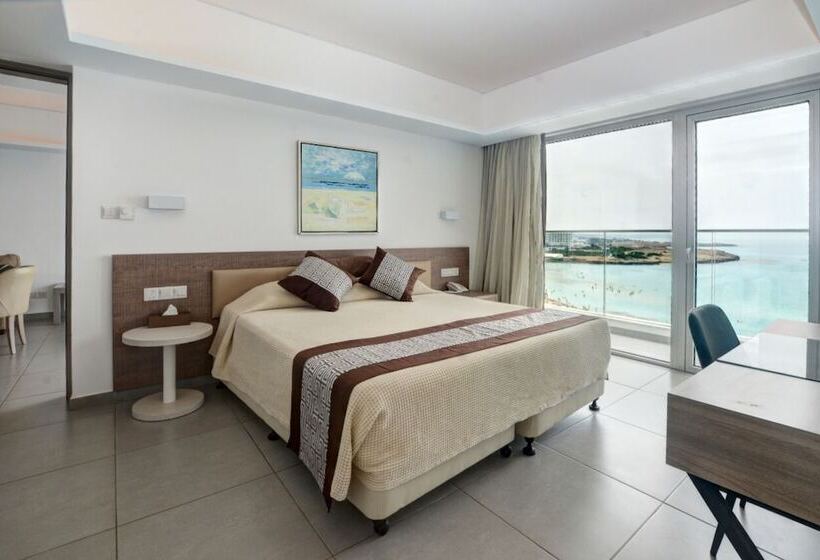 디럭스 스위트 바다 전망, Vassos Nissi Plage Hotel & Spa