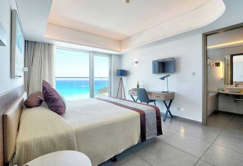 디럭스 스위트 바다 전망, Vassos Nissi Plage Hotel & Spa