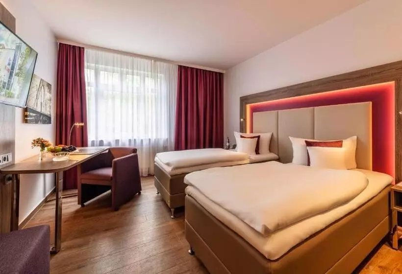 公園の見えるスタンダードルーム, Best Western Plus Hotel Stadtquartier Haan