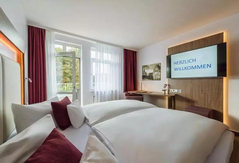 公園の見えるスタンダードルーム, Best Western Plus Hotel Stadtquartier Haan