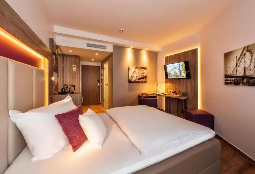 シティビュースタンダードシングルルーム, Best Western Plus Hotel Stadtquartier Haan