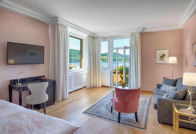 Comfort room with lake view, Treschers Schwarzwald