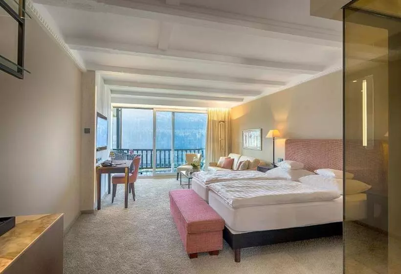 Superior room with lake view, Treschers Schwarzwald