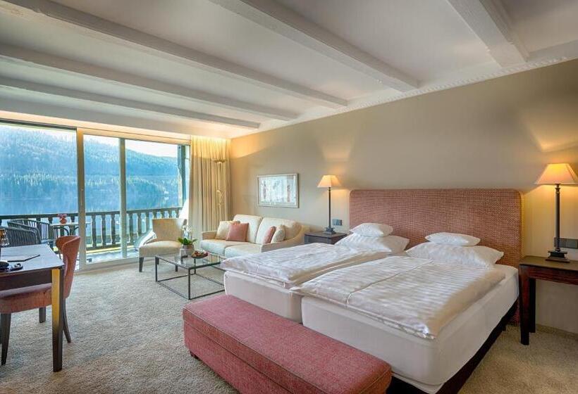 Superior room with lake view, Treschers Schwarzwald