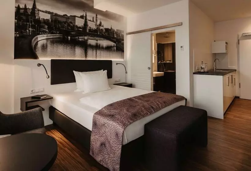 Huoneisto 1 Makuuhuone Parveke, Tulip Inn Ludwigshafen City