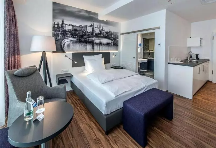 １ベッドルームアパートメント, Tulip Inn Ludwigshafen City