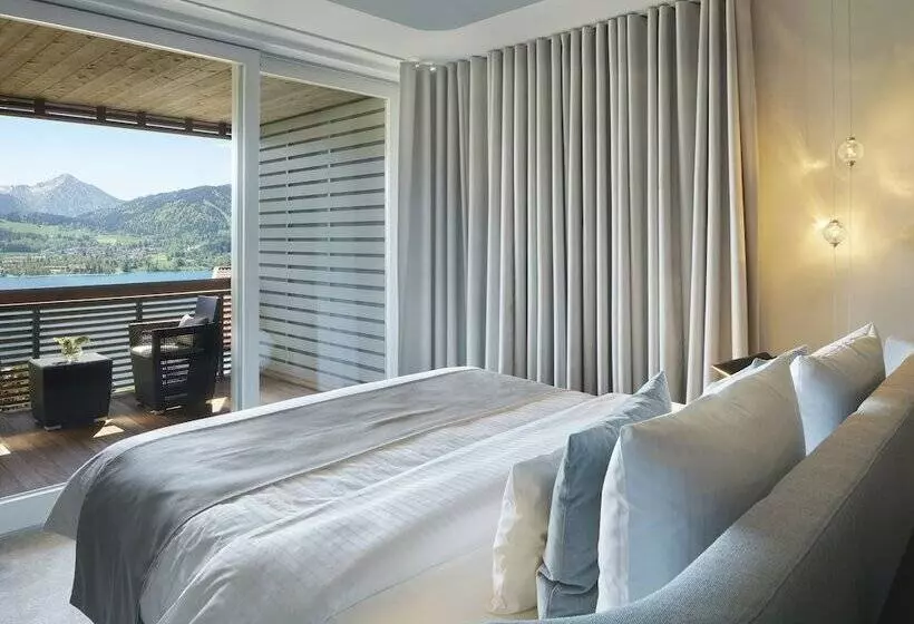 Deluxezimmer Seeblick, Das Tegernsee