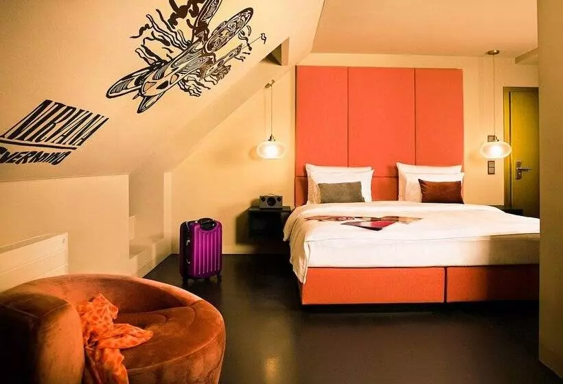 Deluxe-huone, Jams Music Hotel Munich