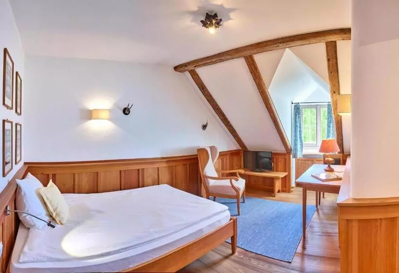 スタンダードシングルルーム, Romantik Hotel Zum Klosterbräu