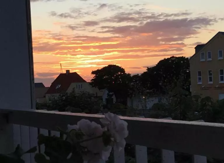 オーシャンビュースタンダードルームバルコニー付き, Gilleleje Strand
