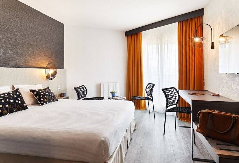 발코니 수피리어 룸, Hôtel Valdys Thalasso & Spa   Les Pins