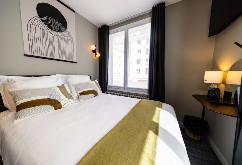 חדר סטנדרט יחיד, Hôtel Paulette Rouen Centre Cathédrale