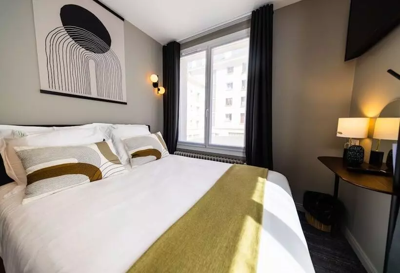 اتاق استاندارد یک نفره, Hôtel Paulette Rouen Centre Cathédrale