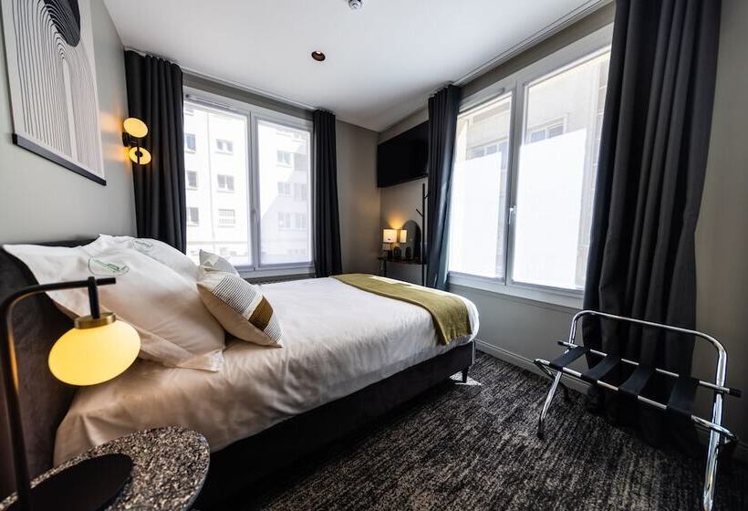חדר סטנדרט יחיד, Hôtel Paulette Rouen Centre Cathédrale